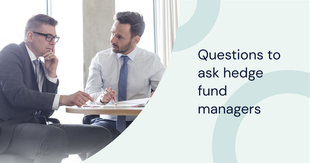 Banner about Questions to Ask Hedge Fund Managers for Successful Investing